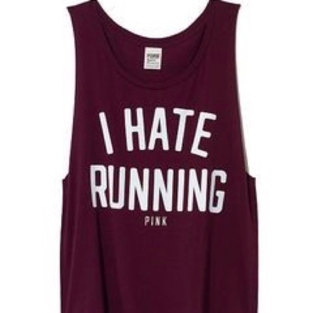 Victoria’s Secret PINK I Hate Running Tank